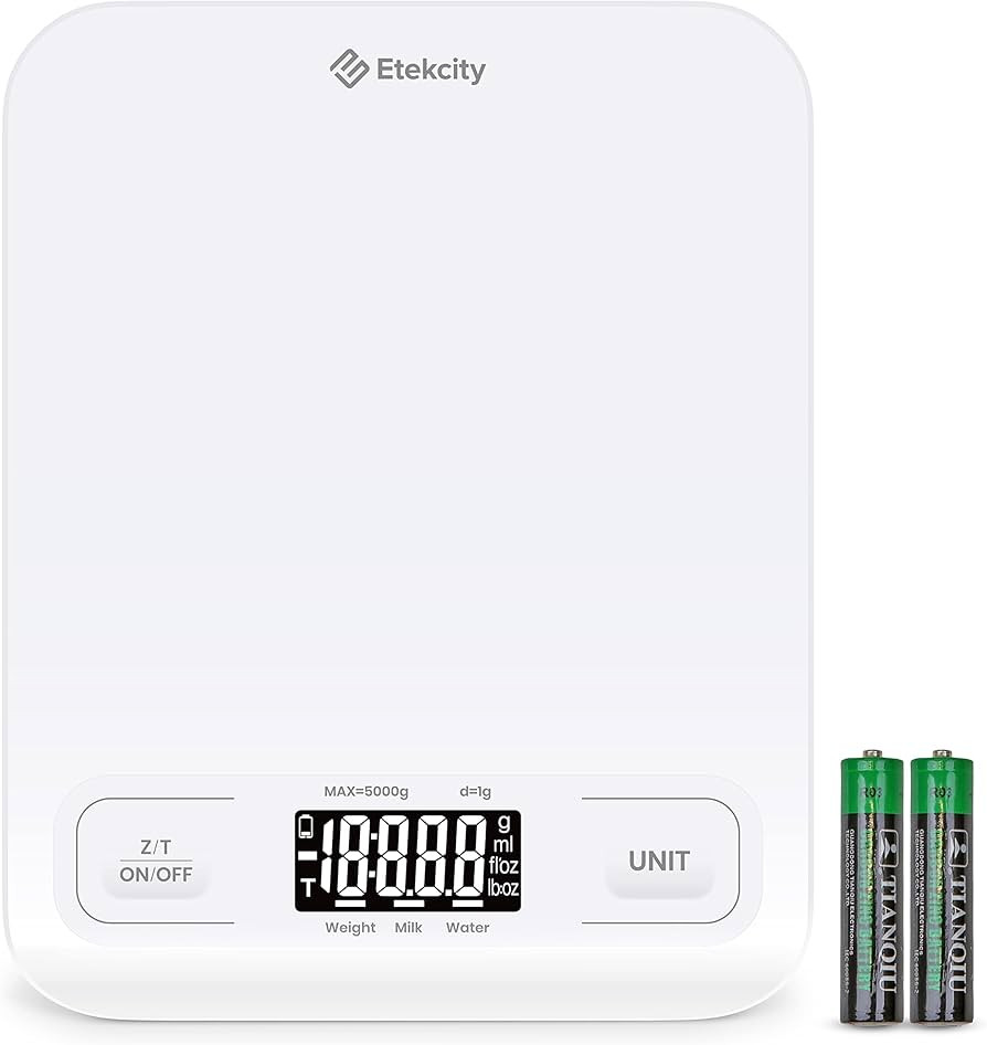 Etekcity Food Kitchen Scale, Digital Grams and Ounces for Weight Loss, Baking, Cooking, Keto and ... | Amazon (US)