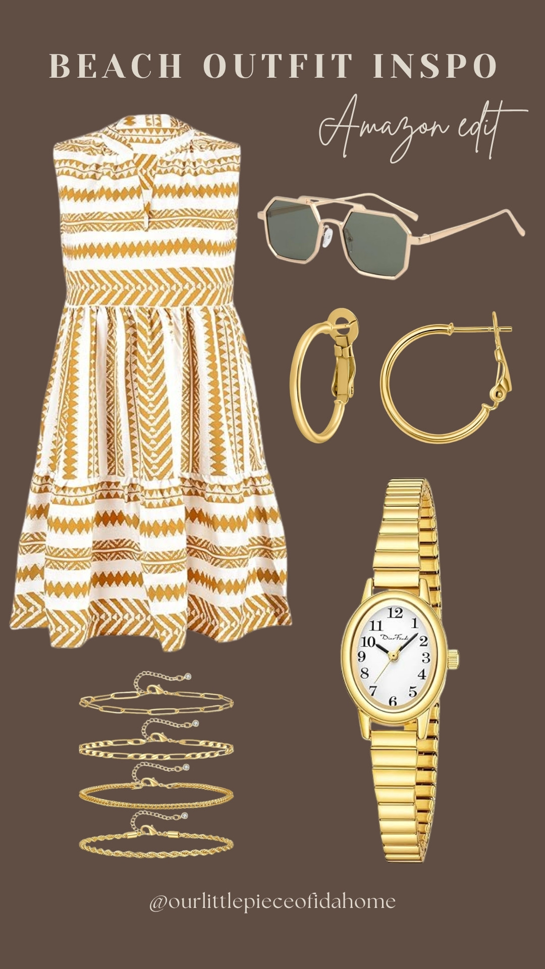 I’ve been loving this beach outfit for how easy and put-together it feels with simple gold accessories.

Sharing everything here if you’re looking for a light, polished look for warm weather days.
@Amazon 

 

#LTKU #LTKBeauty #LTKSaleAlert