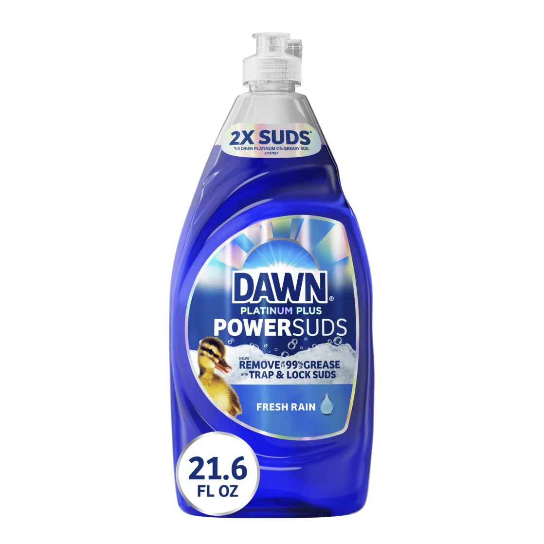 Dawn Platinum Plus PowerSuds Liquid Dish Soap, 21.6 oz. Bottle | Walmart (US)