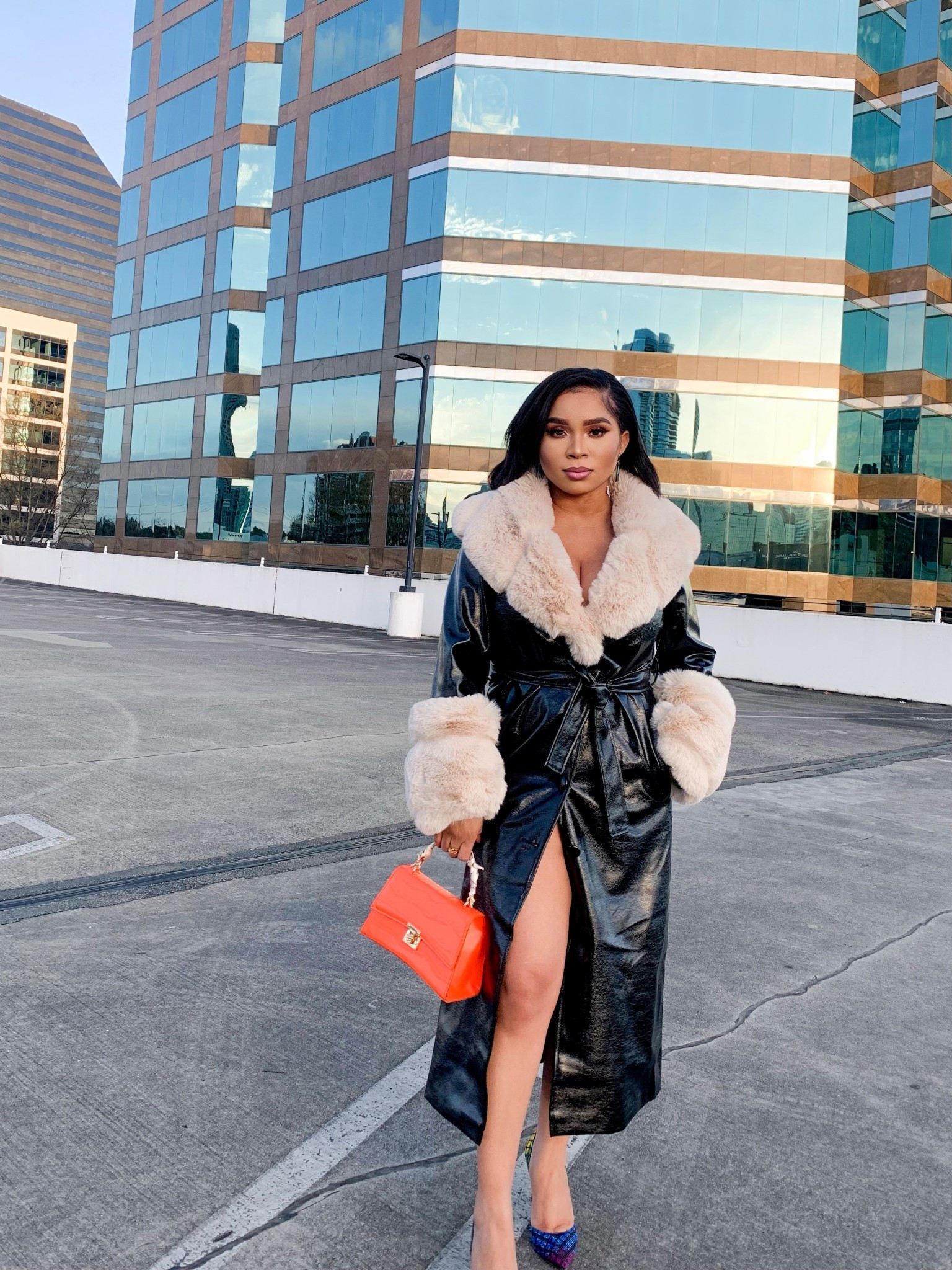 This isn’t just a trench coat… it’s an elevated coat your wardrobe has been waiting for. The Faux Leather Belted Trench Coat wraps you in confidence, edge, and effortless glam the second you step out the door. Whether you’re heading to brunch, date night, or running errands like a fashion editor, this coat makes every outfit feel intentional and elevated.
Style it open for drama, cinch it for shape - either way, you’re serving looks and attitude all season long 🖤.


Scroll down to shop the exact trench and upgrade your outerwear game.
 faux leather trench coat, Carli Bybel Missguided trench, belted trench coat, women’s outerwear, fall fashion coat, winter trench, statement coat, leather trench style, LTK outerwear, chic street style


#LTKgrwm #LTKootd #LTKPetite