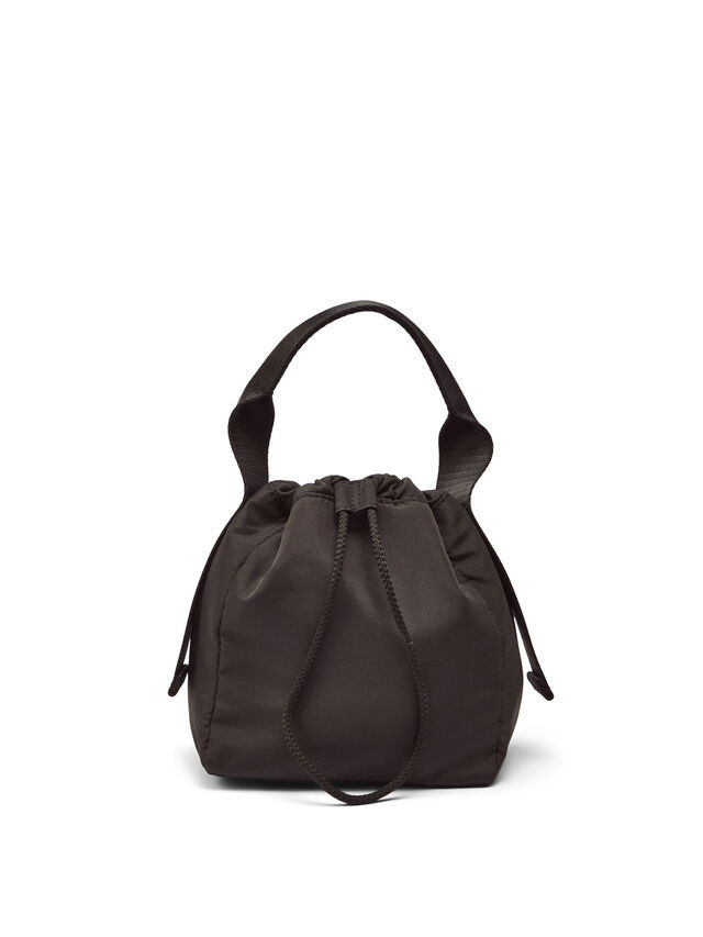 Women's GANNI Recycled Tech Pouch Black | Fenwick | Fenwick