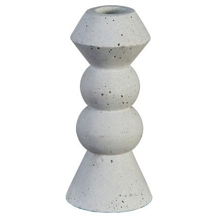 Concrete Taper Candle Holder Small - Threshold™ | Target