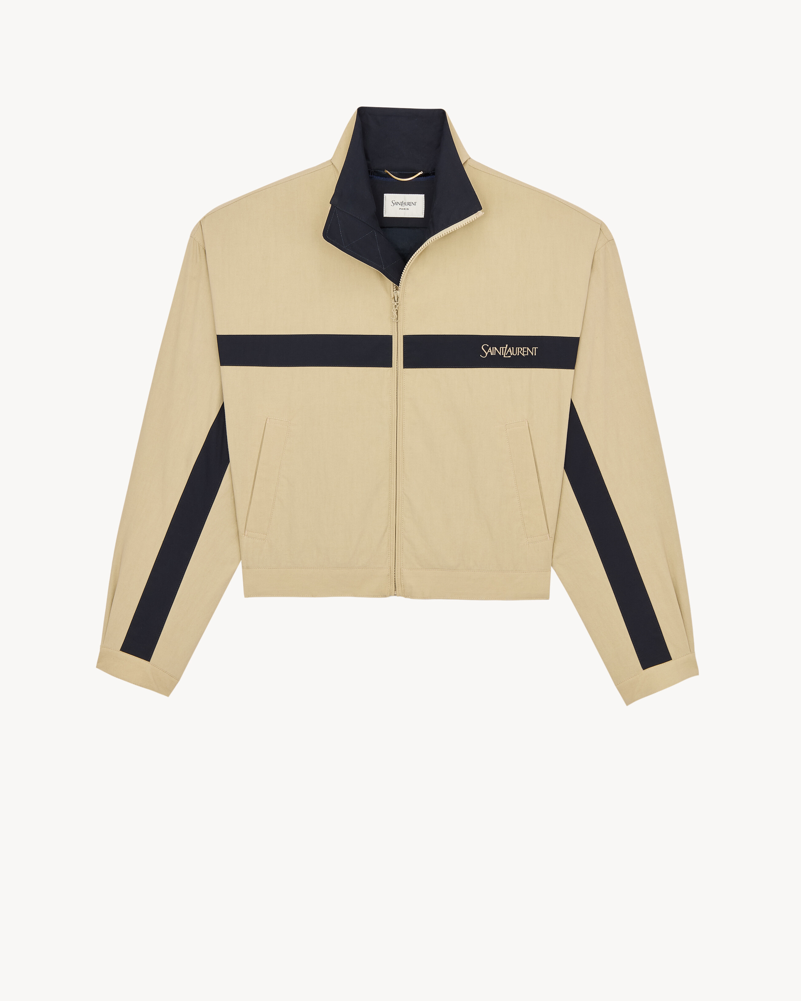 SAINT LAURENT jacket in cotton | Saint Laurent Inc. (Global)