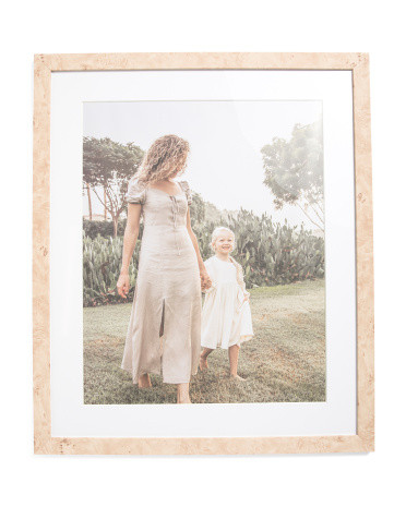 20x24 Matted To 16x20 Burl Wood Wall Portrait Frame | Mother's Day Gifts | Marshalls | Marshalls