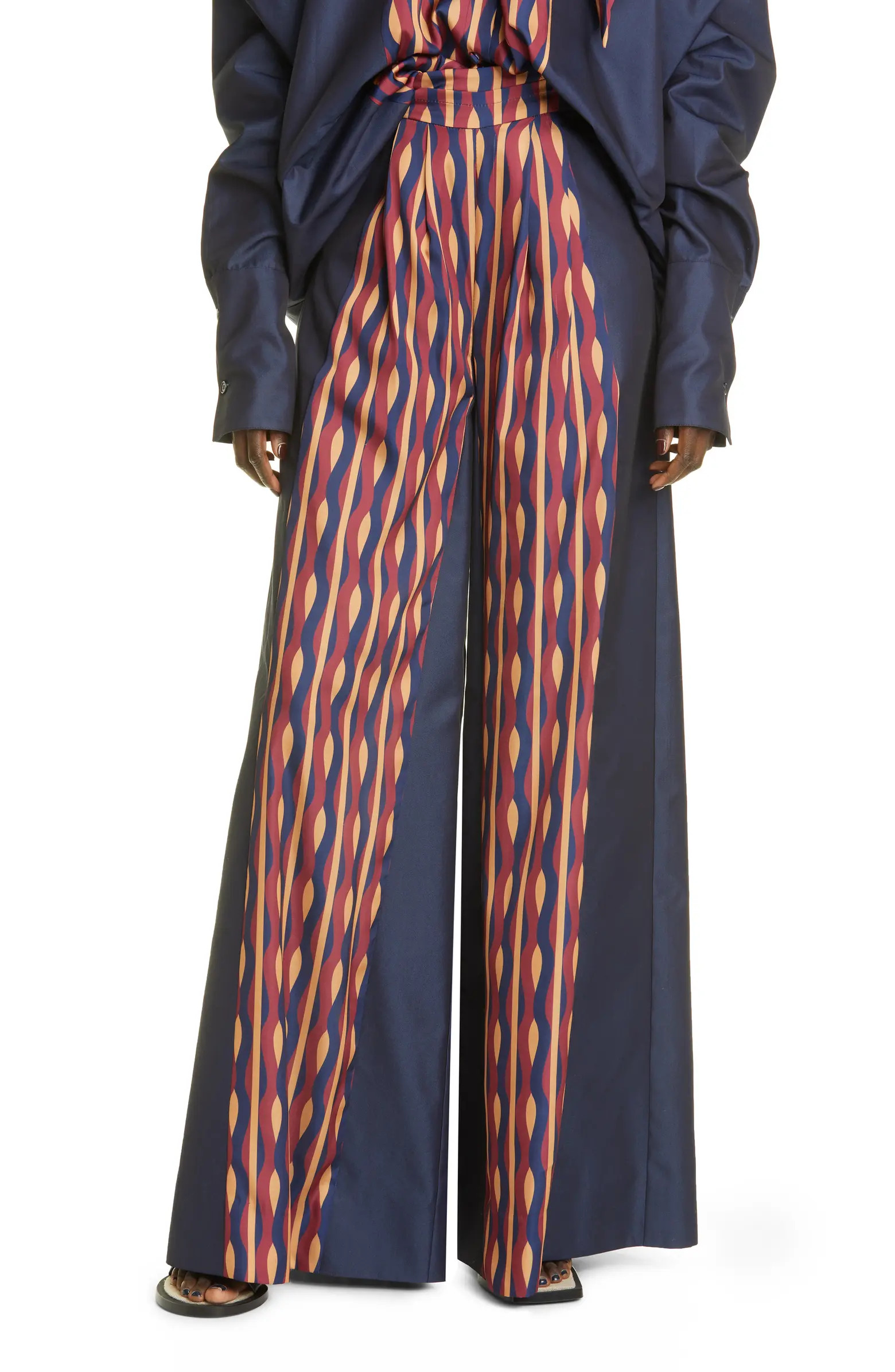Kimberly Goldson Daya Satin Palazzo Pants | Nordstrom | Nordstrom