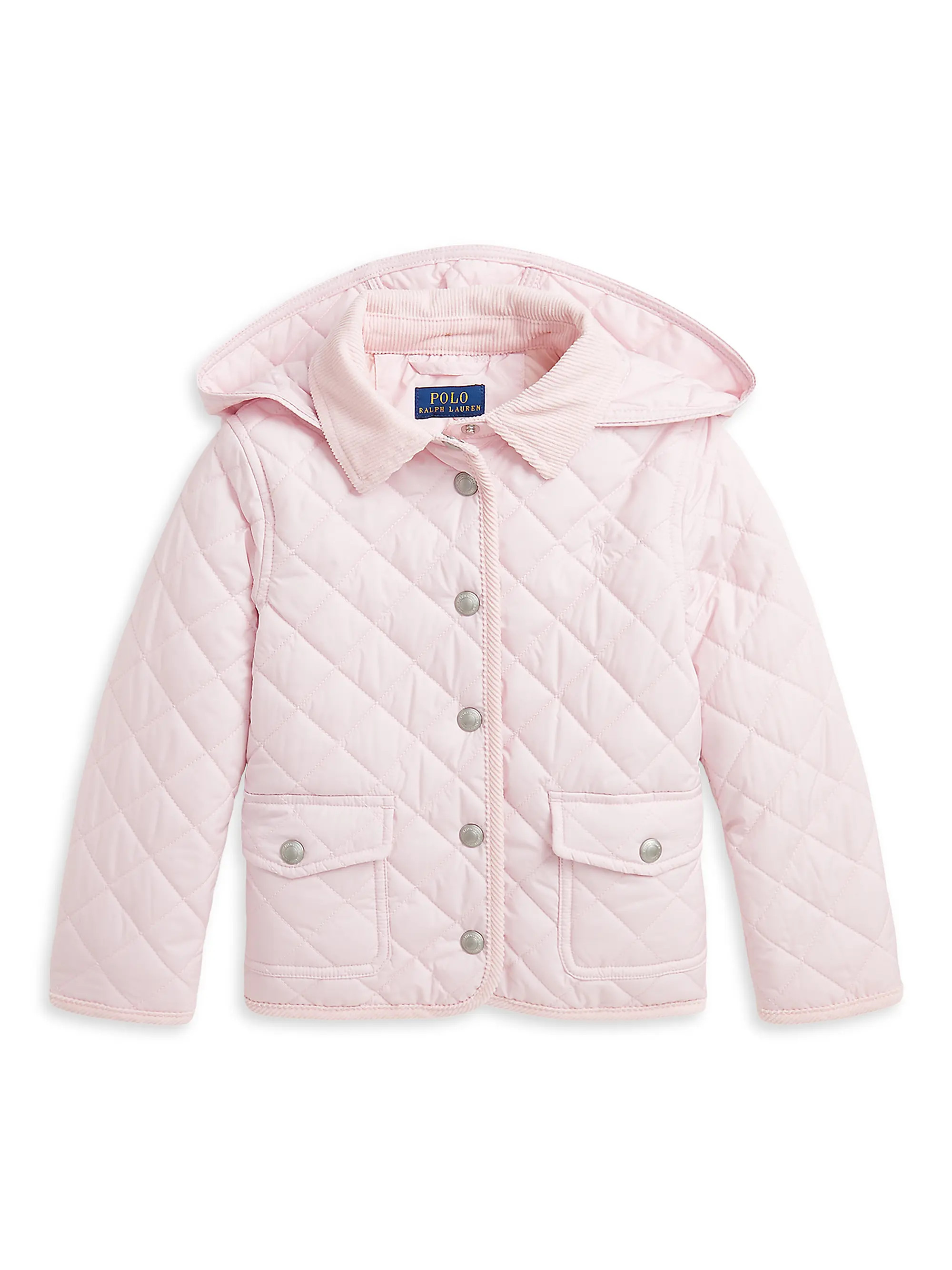 Little Girl's & Girl's Quilted Hooded Jacket | Saks Fifth Avenue