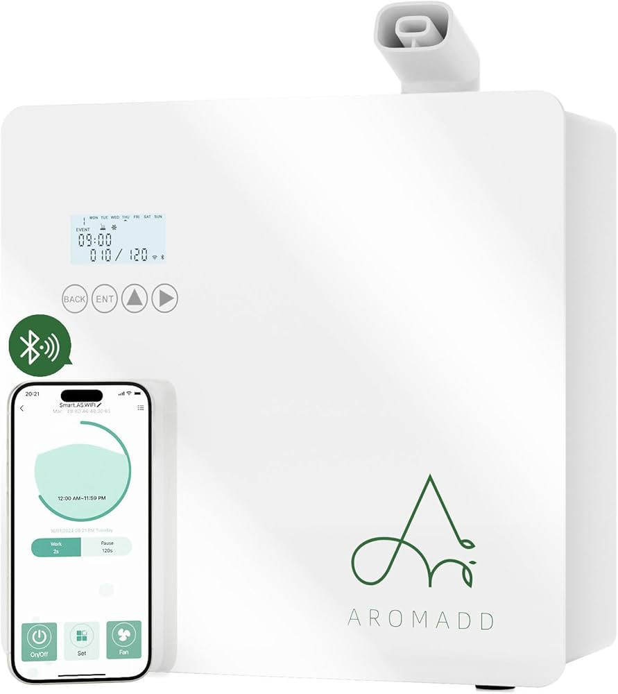 2025 Upgraded Smart Scent Air Machine for Home, 3500 Sq.Ft Coverage Hotel Collection Diffuser wit... | Amazon (US)