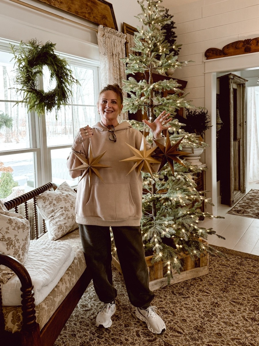 These wood looking stars are stunning. I have a plan for them here in our home and can’t wait to share this week. Check out the rest of the Christmas ornaments in this store on @amazon #ad #founditonamazon #WinterFavorites2025

#LTKHoliday #LTKHome