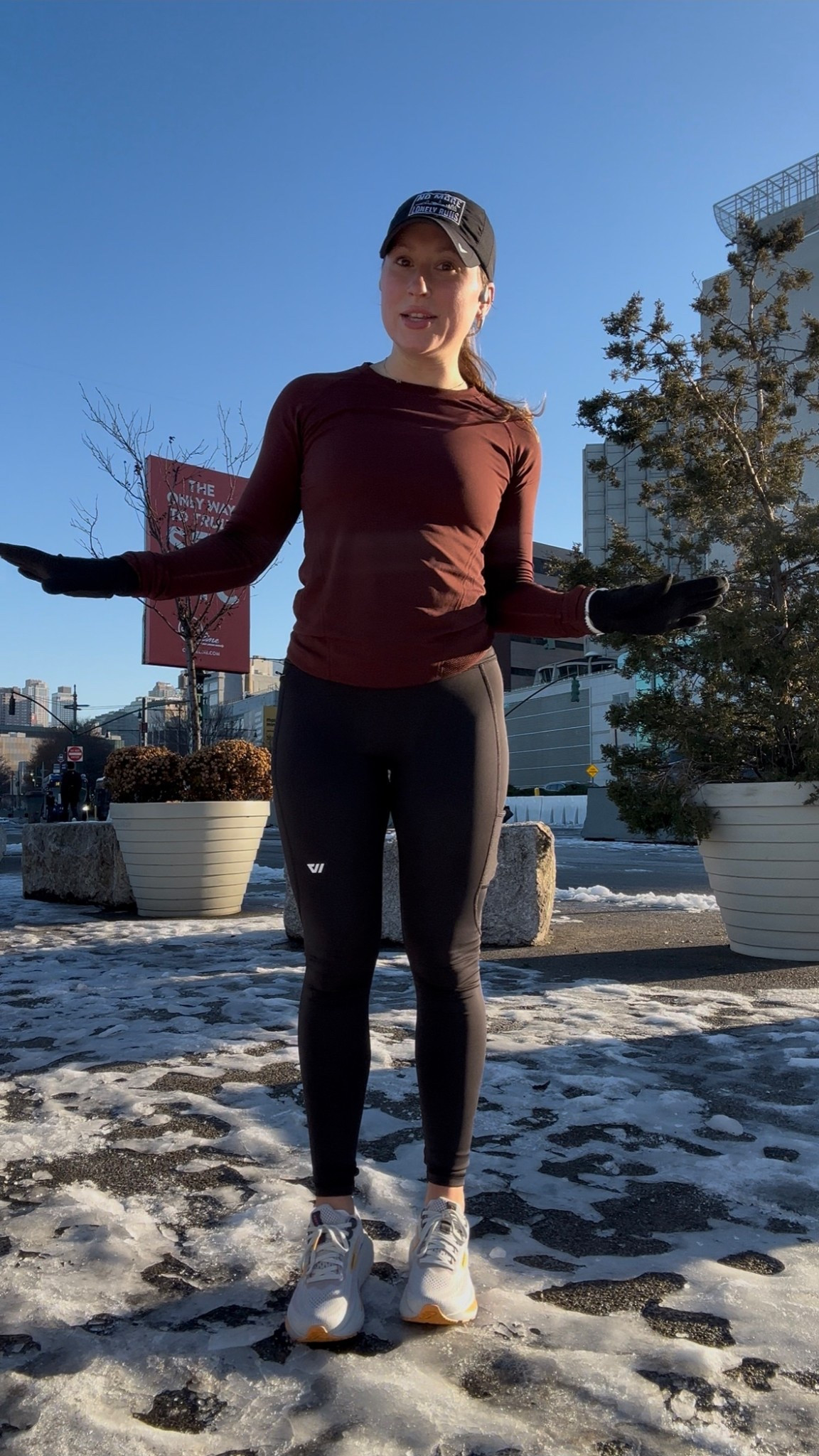 Perfect winter layers, if it was colder all i would do is add a vest or jacket, ear covers and thicker gloves! 

#LTKActive #LTKmorningroutine #LTKfitnessgoals