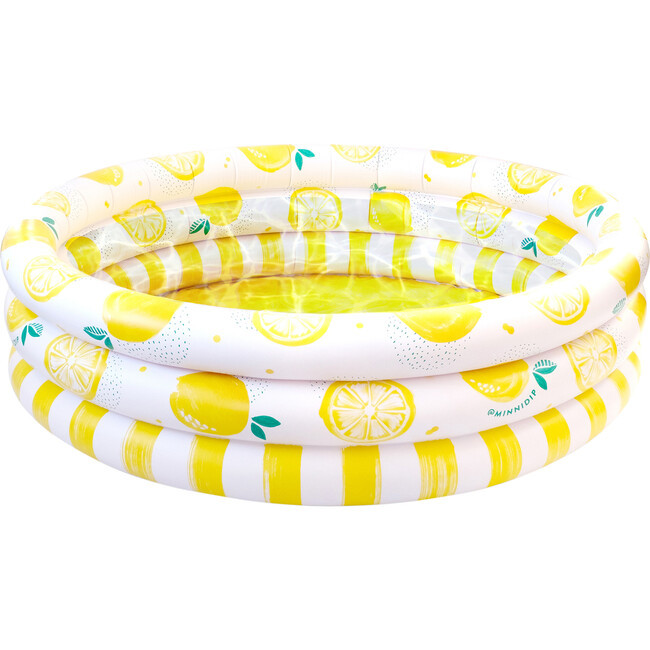 Squeeze the Day Luxe Inflatable Pool (Yellow) - Kids Toys | MINNIDIP from Maisonette | Maisonette