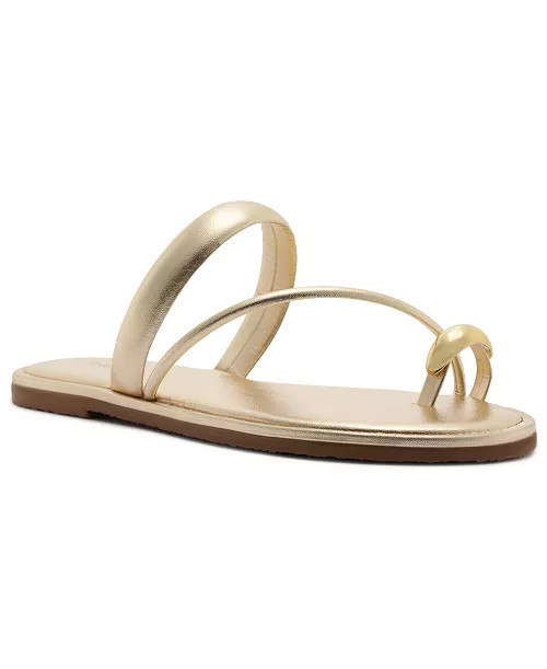 Women's Pamela Toe Ring Flat Sandals | Macy's