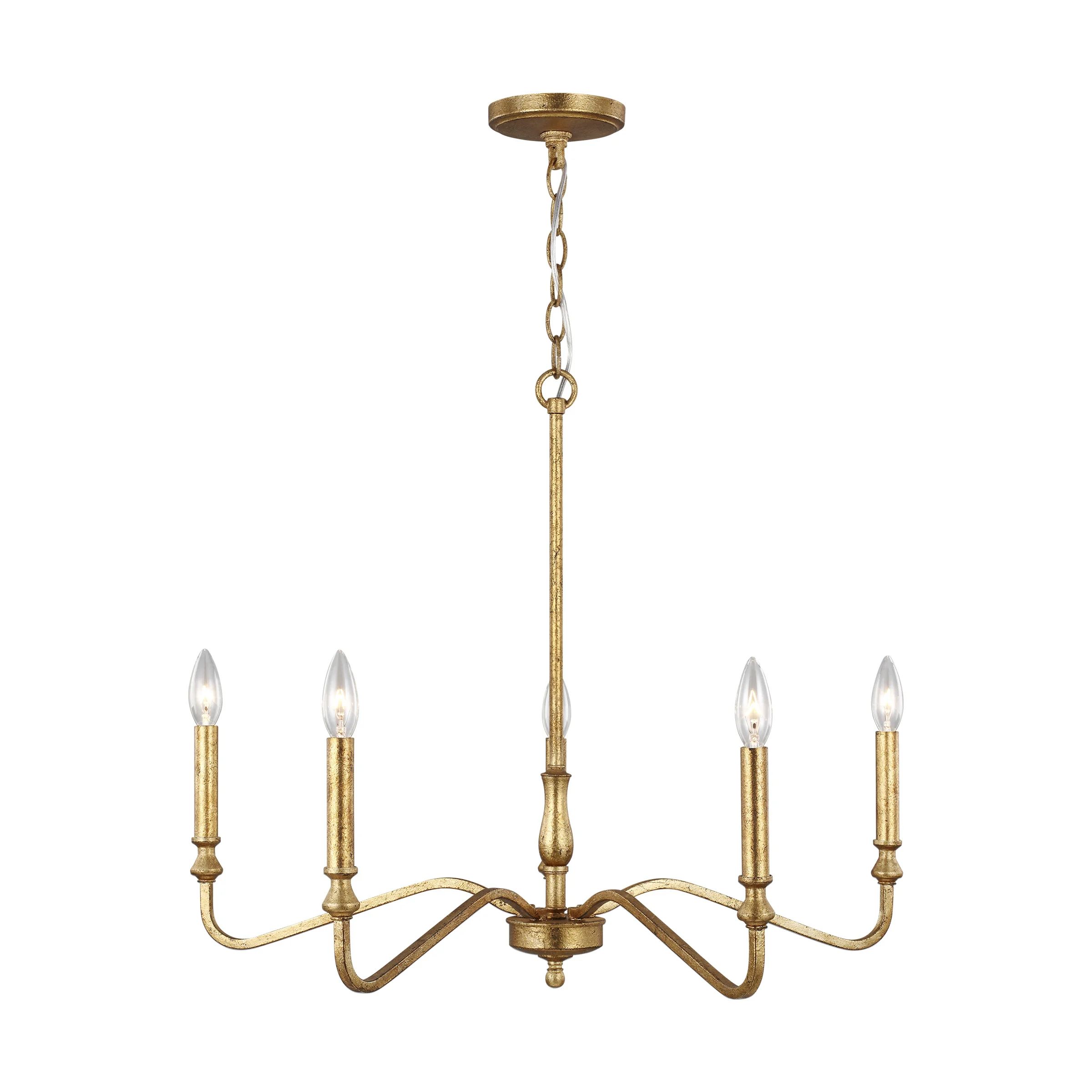 Nicolette 5 - Light Candle Style Classic Chandelier | Wayfair North America