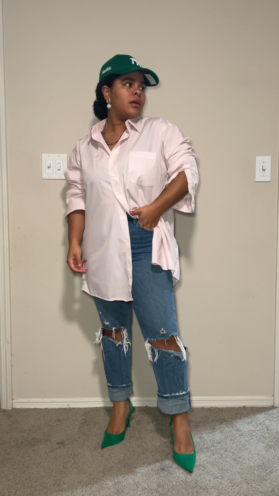 Styling my favorite Abercrombie jeans 