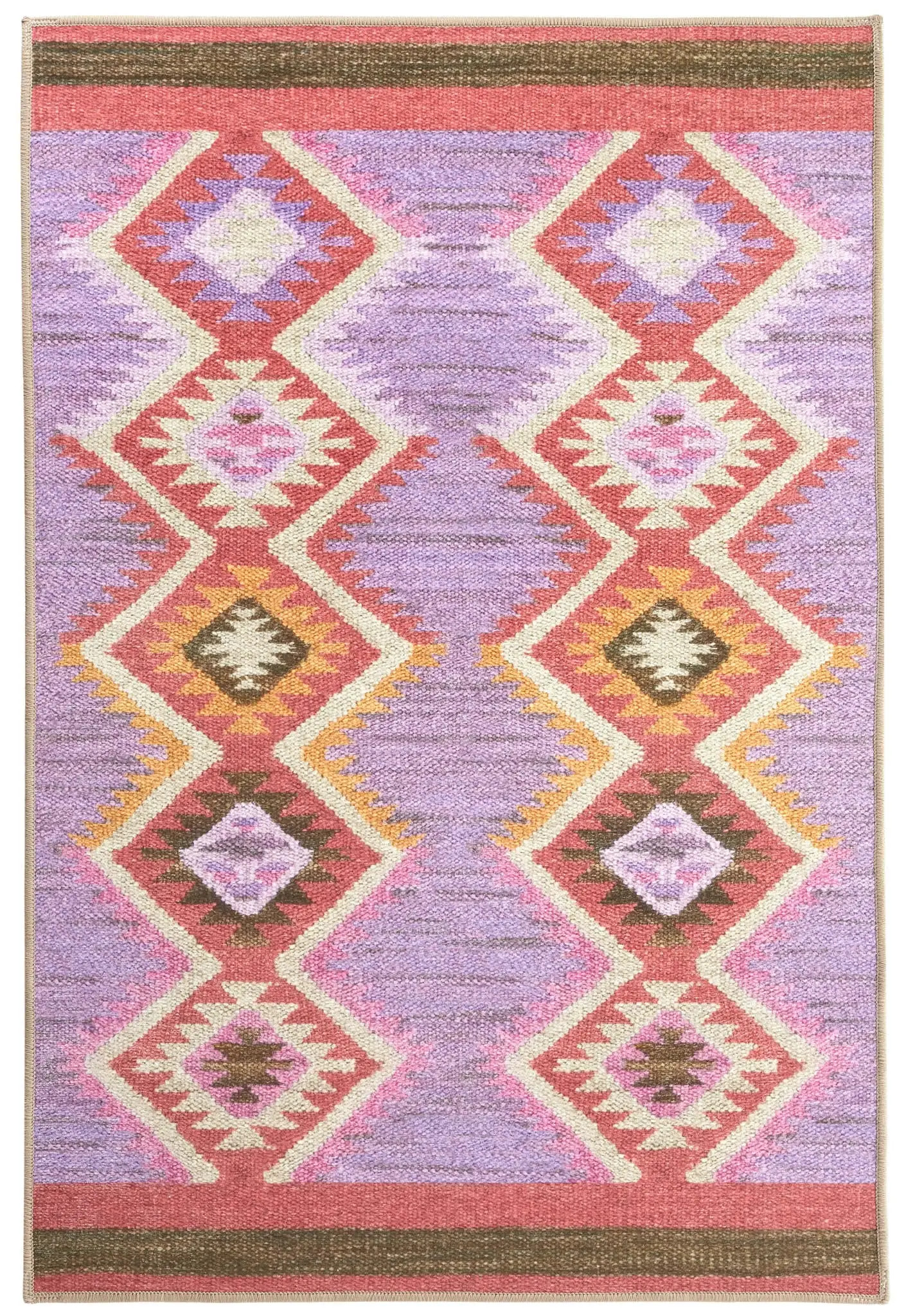 Rhapsody Machine Washable Rug | Spice | Rugs USA