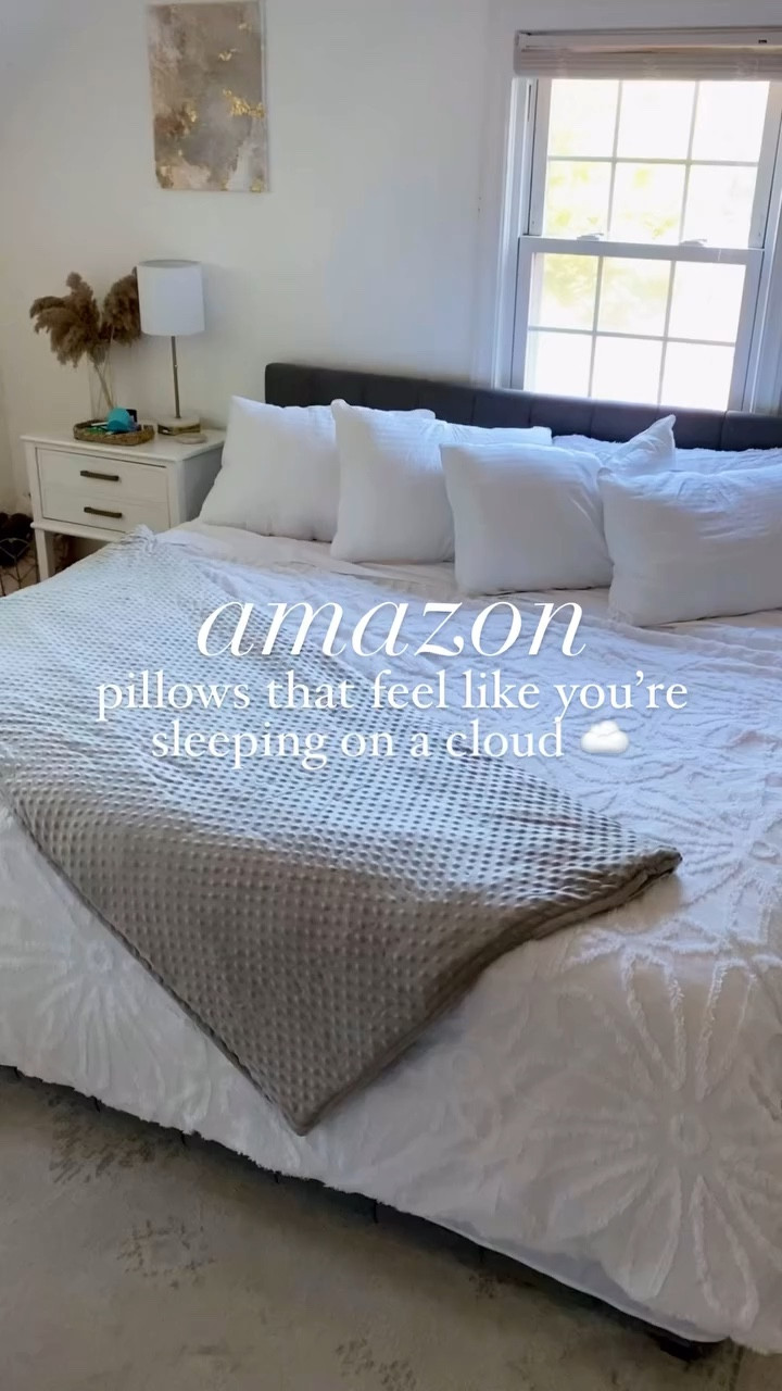 Bedroom favorites!! These viral hotel pillows feel like you are sleeping on a cloud!! ☁️ 

#LTKHome #LTKFindsUnder50 #LTKSaleAlert