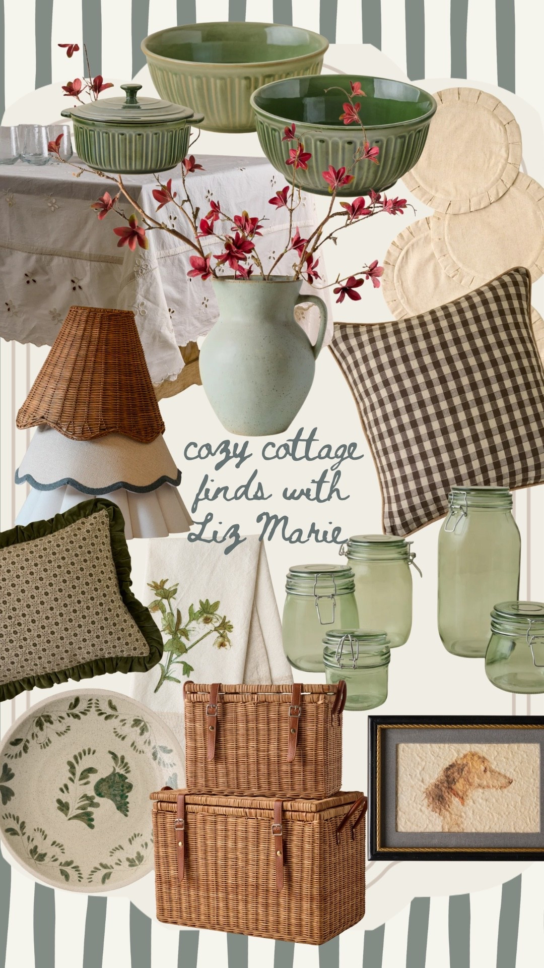 Cozy cottage farmhouse magnolia home finds 