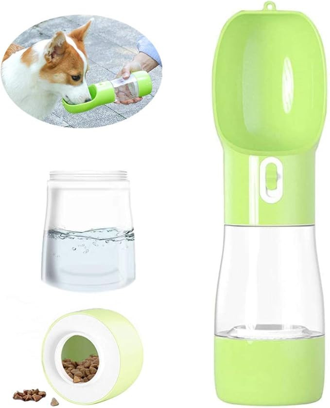 Misthis Dog Travel Water Bottle,Portable Dog Water Bottle Pet Drinking Bottle Drink Cup Dish Bowl... | Amazon (US)