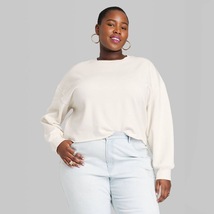 Women's Crew Neck Sweatshirt - Wild Fable™ | Target