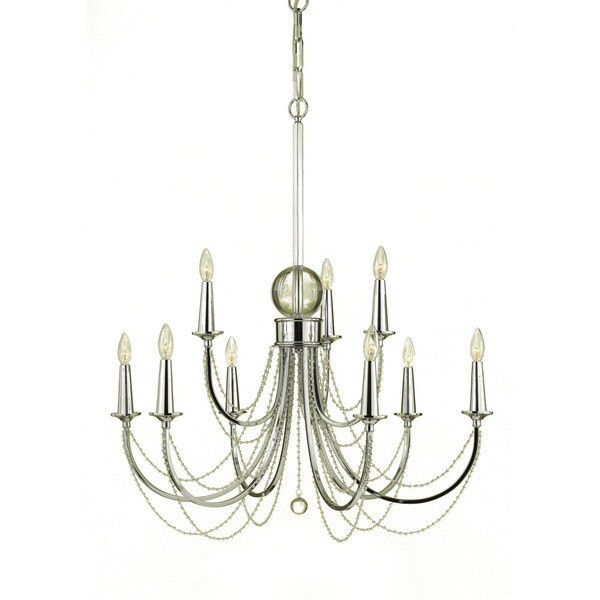 AF Lighting 7702-9H 7702 9-Light Chandelier | Bed Bath & Beyond