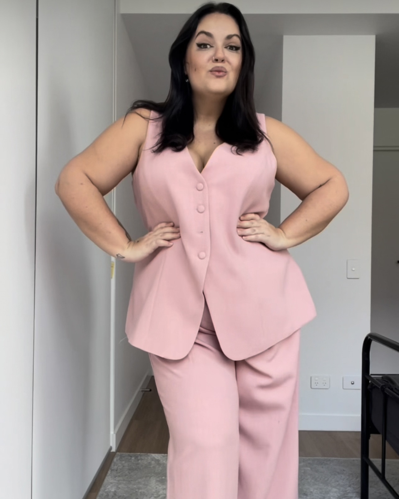 You guys loved this pink suit i wore for Pink October so here it is! 💕

#LTKcurves #LTKplussize #LTKmidsize