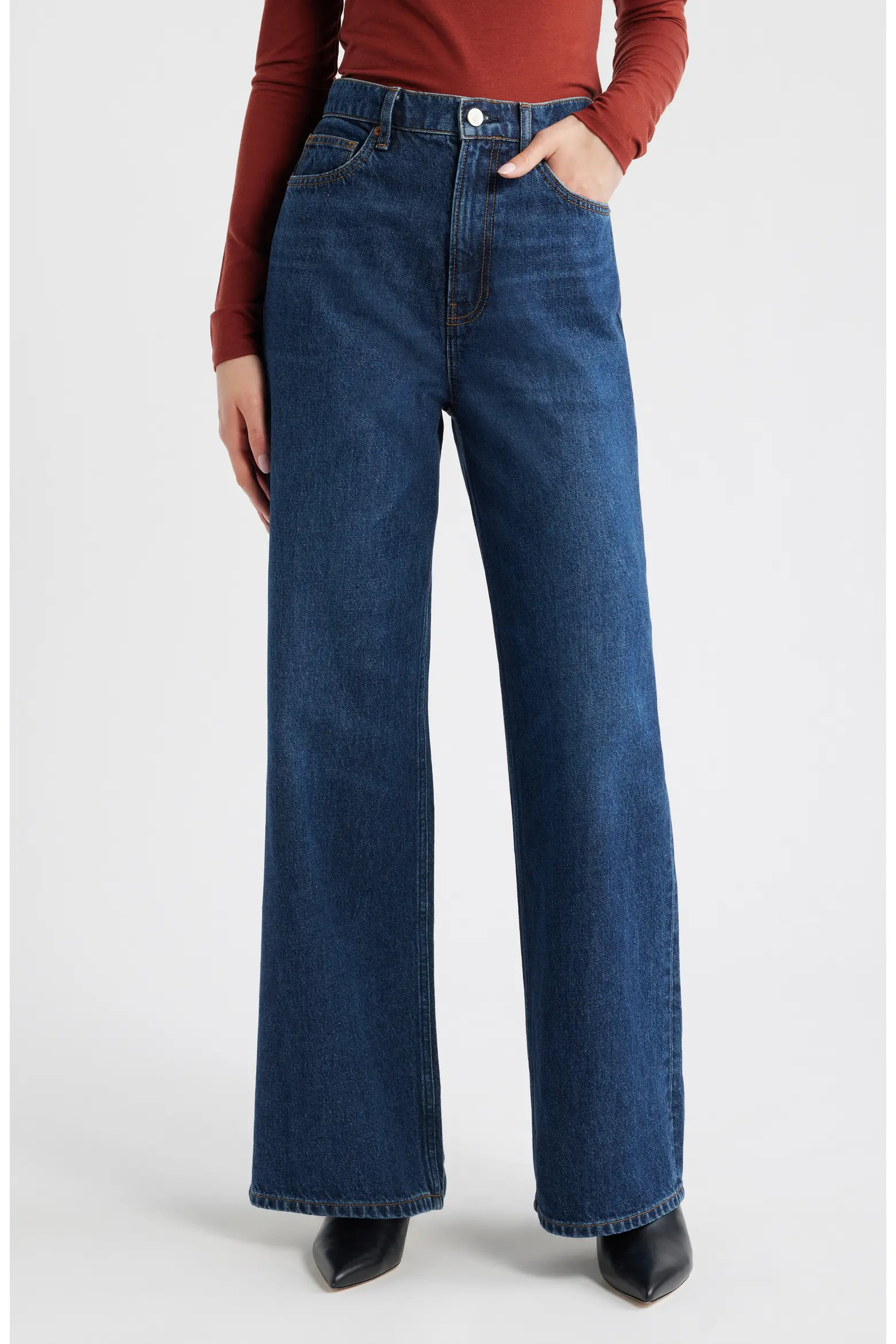 Cary Slouchy High Rise Wide Leg Jeans (Women) | Nordstrom | Nordstrom