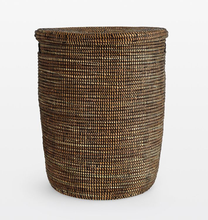 Burres Woven Hamper with Lid | Rejuvenation