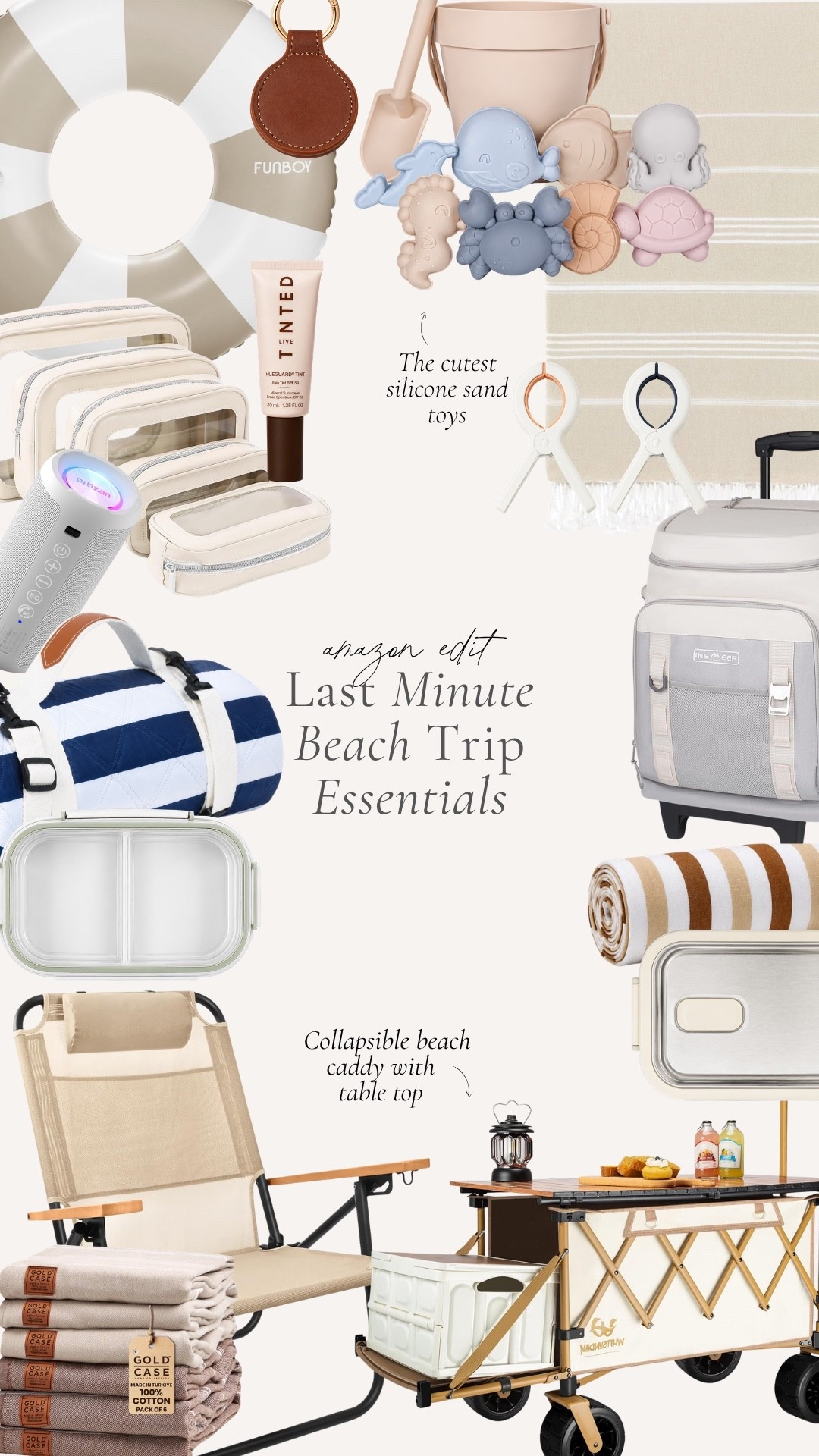 Everything you need for a last minute beach trip!

#LTKgrwm #LTKSeasonal #LTKTravel