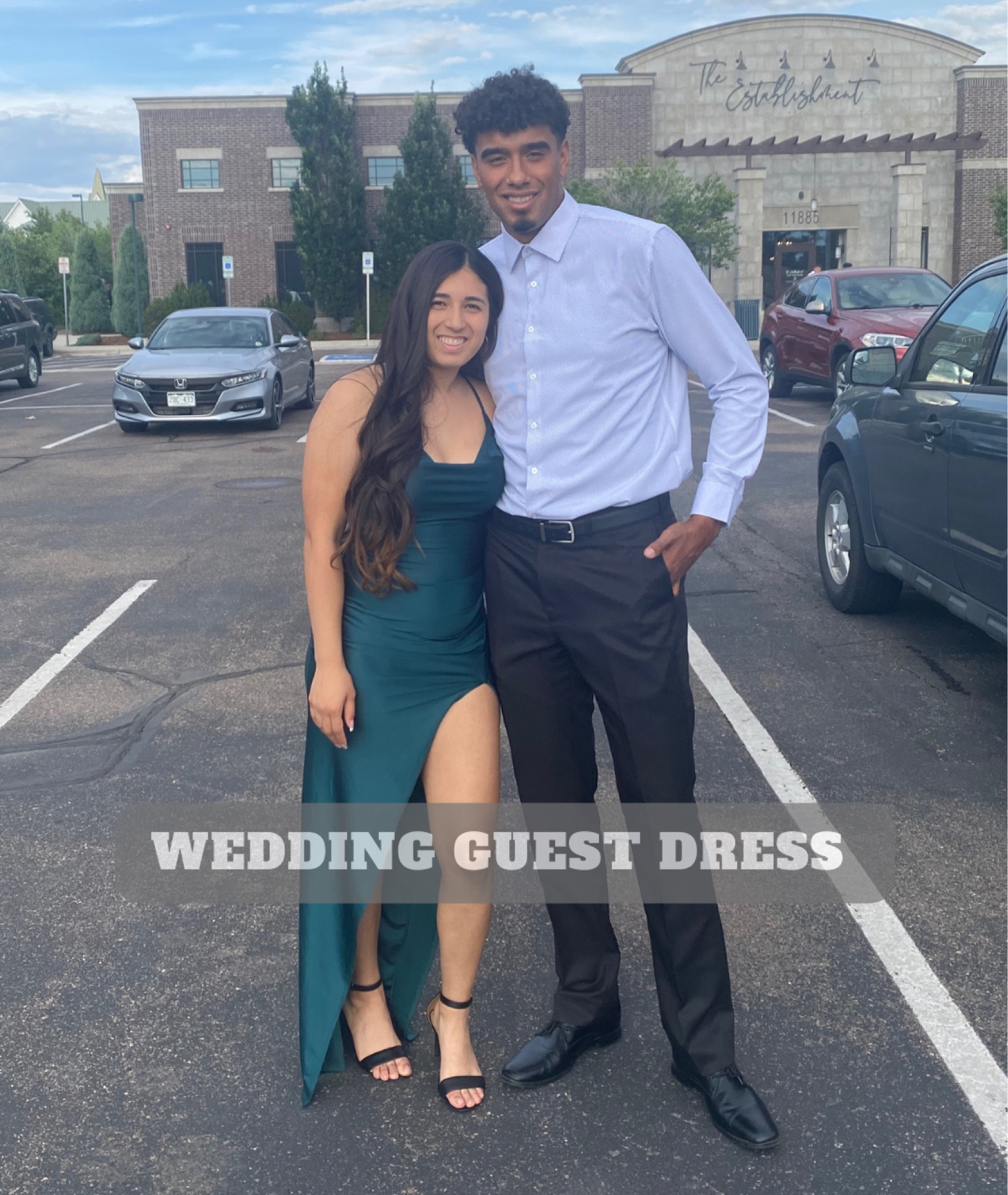 Emerald Green Wedding Guest Dress

Dress with Slit
Summer Wedding Guest Dress
Green Wedding Guest Dress
Emerald Green Dress
Ankle Strap Heels

#LTKstyletip #LTKwedding #LTKSeasonal
