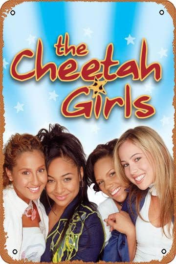 The Cheetah Girls (2003) Film Poster Metal Tin Sign 8x12 Inch Movies & TV Series Wall Decor | Amazon (US)