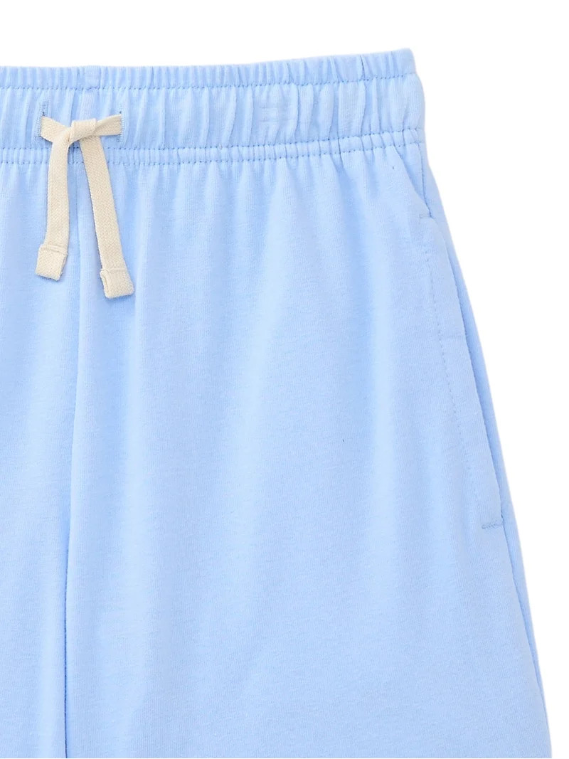 Wonder Nation Little Boys Knit Shorts, 2-Pack, Sizes 4-10 | Walmart (US)