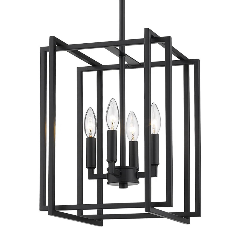 Isiah 4 - Light Lantern Rectangle Pendant | Wayfair North America