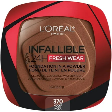 L Oreal Paris Infallible Fresh Wear Foundation in a Powder Mocha - 370 0.31 oz | Walmart (US)