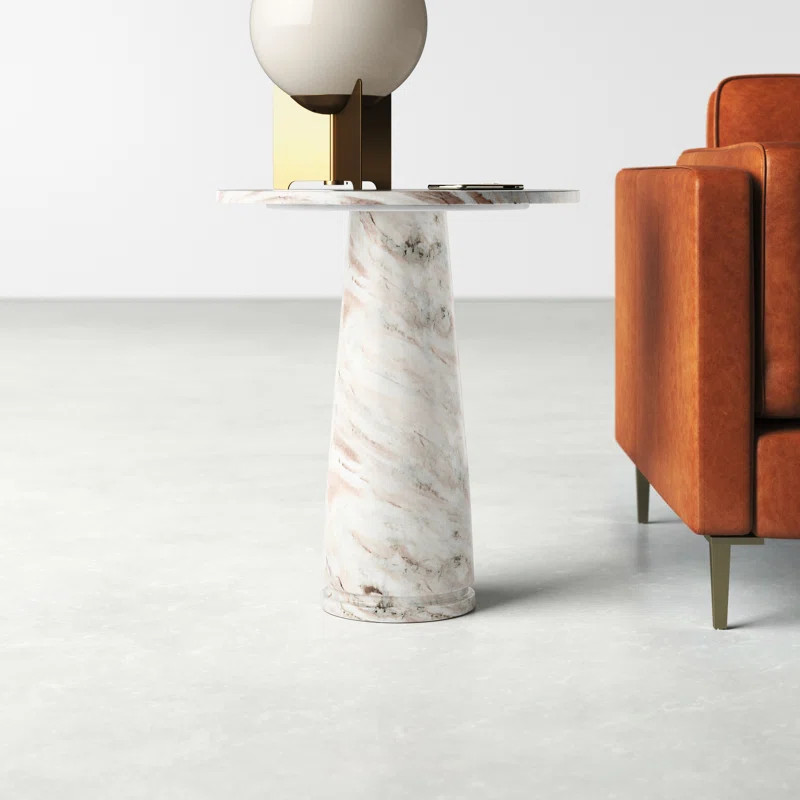 Daktari Pedestal End Table | Wayfair North America