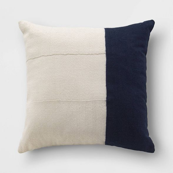 20" Outdoor Throw Pillow Vintage Navy - Threshold™ designed with Studio McGee | Target