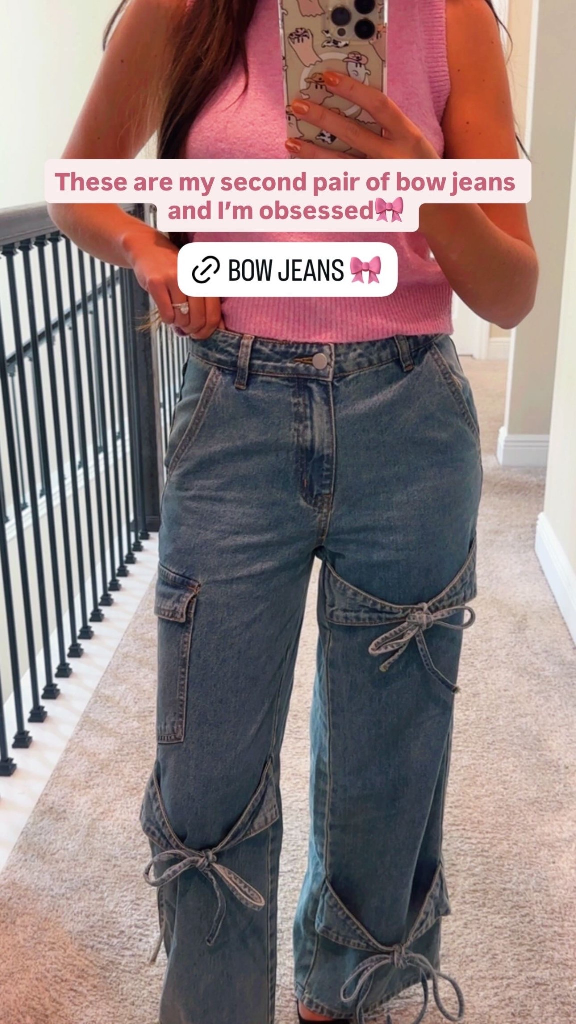  Bow jeans, shop cider, denim jeans, wide leg jeans, trending jeans, Pinterest outfits Target sweater tank, fall outfit inspo

#LTKFindsUnder50 #LTKSeasonal #LTKSaleAlert