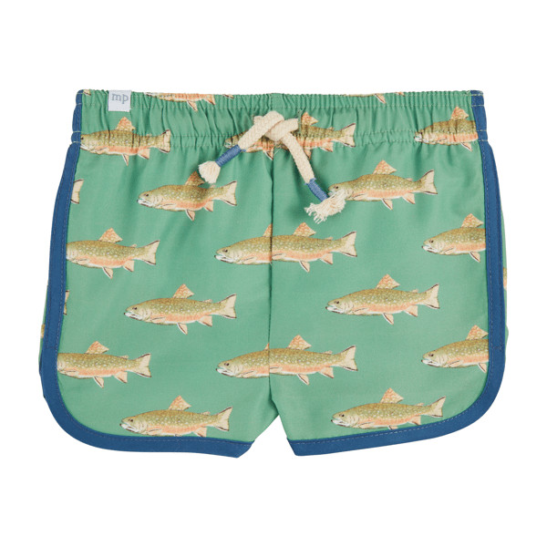 Boys' Fishing Swim Trunks | Mud Pie
