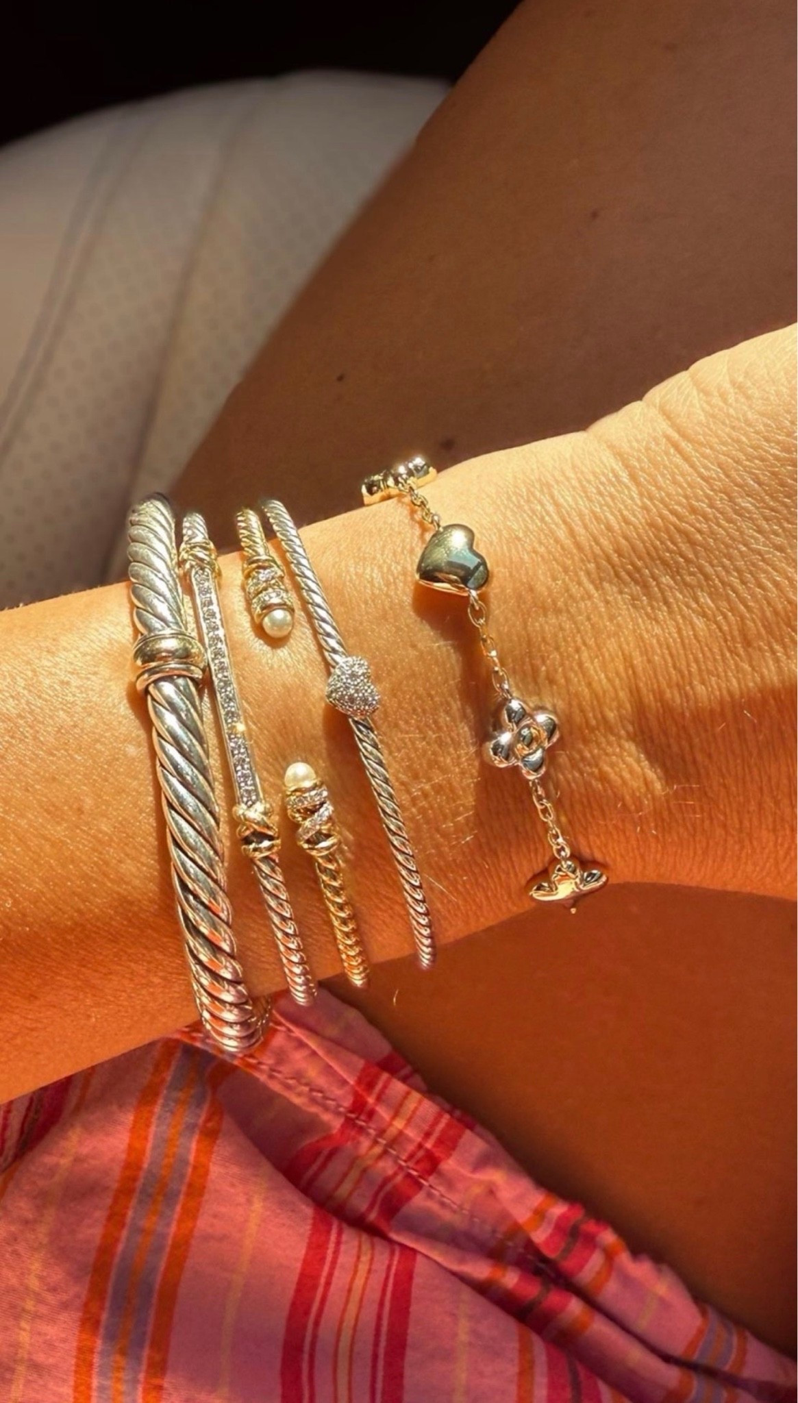 Some of my everyday bracelets 🥰

#LTKdayinmylife #LTKootd #LTKNYFW