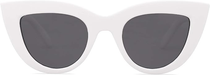 SOJOS Retro Small Vintage Cat Eye Sunglasses for Women Cute Fashion UV400 Sunnies SJ2939 | Amazon (US)