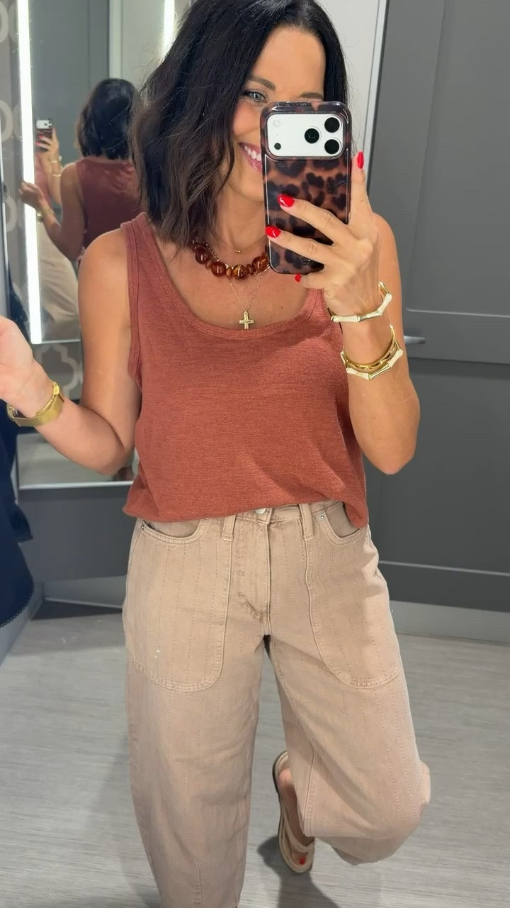 Target is getting me SO ready for fall 🤎 This color combo is so good and both pieces are such easy basics to mix and match! Wearing an XS.

#TargetStyle #TargetFinds #FallOutfit #AffordableFashion #LTKStyle