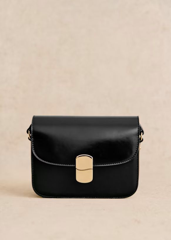 Mini Milo Classic Bag - Smooth honey - Smooth goatskin leather - Sézane | Sezane Paris