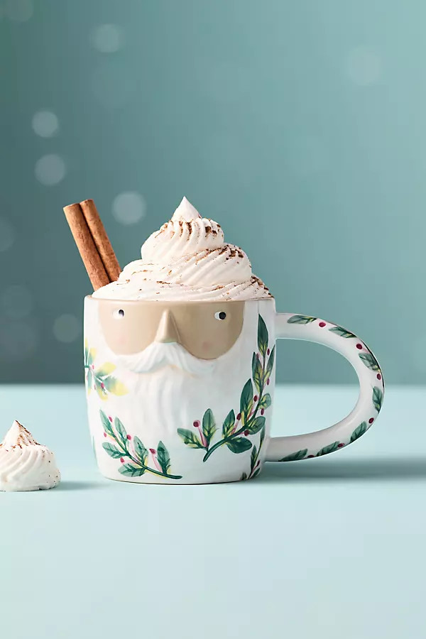 Fotini Tikkou Mr. Claus Mug | Anthropologie (US)