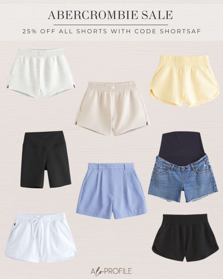 A BIT OF ☀️COMMENT 'SHORTS' to shop #abercrombiepartner I'lI send you a DM with links to this adorable set & all of my favorite shorts that are currently 25% off + save an extra 15% off on shorts & almost everything else on @abercrombie with code: AFSHORTS

These lounge shorts have become an absolute favorite. I have them in several colors & love the matching top options. They are the best material! I sized up one from the growing bump. Highly recommend grabbing some of their lounge shorts while they are on major sale.

I also absolutely love their denim shorts for summer. I recently got the maternity version & am obsessed. I truly have every style of their workout shorts & can't recommend them enough!!
Check my stories for a full try on. I also have everything linked in my @shop.Itk here:

#liketkit #shorts #matchingset #yellow #yellowforspring #activeset #activewear #athleisure #sunshine #springstyle #summerstyle #summerset #abercrombie #abercrombieshorts #abercrombiesale

#LTKSaleAlert