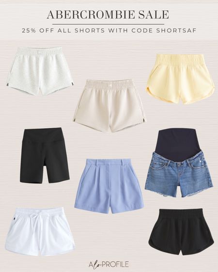 A BIT OF ☀️COMMENT 'SHORTS' to shop #abercrombiepartner I'lI send you a DM with links to this adorable set & all of my favorite shorts that are currently 25% off + save an extra 15% off on shorts & almost everything else on @abercrombie with code: SHORTSAF

These lounge shorts have become an absolute favorite. I have them in several colors & love the matching top options. They are the best material! I sized up one from the growing bump. Highly recommend grabbing some of their lounge shorts while they are on major sale.

I also absolutely love their denim shorts for summer. I recently got the maternity version & am obsessed. I truly have every style of their workout shorts & can't recommend them enough!!
Check my stories for a full try on. I also have everything linked in my @shop.Itk here:

#liketkit #shorts #matchingset #yellow #yellowforspring #activeset #activewear #athleisure #sunshine #springstyle #summerstyle #summerset #abercrombie #abercrombieshorts #abercrombiesale

#LTKSaleAlert