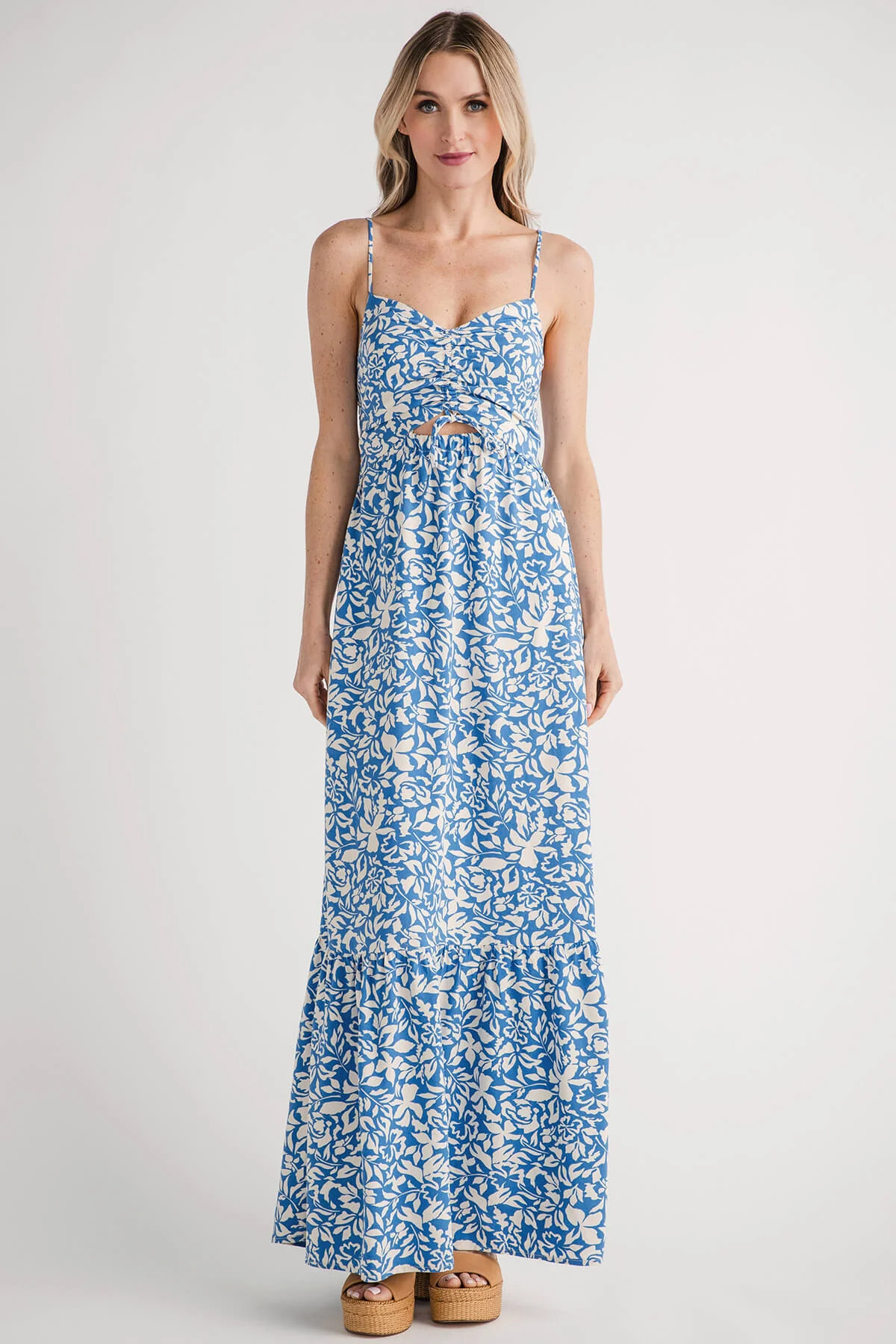 Z Supply Winslet Shadow Reef Maxi Dress | Social Threads