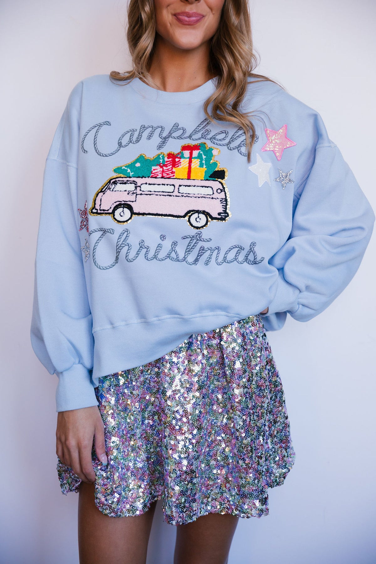 CUSTOM CHRISTMAS VACATION PULLOVER | Judith March