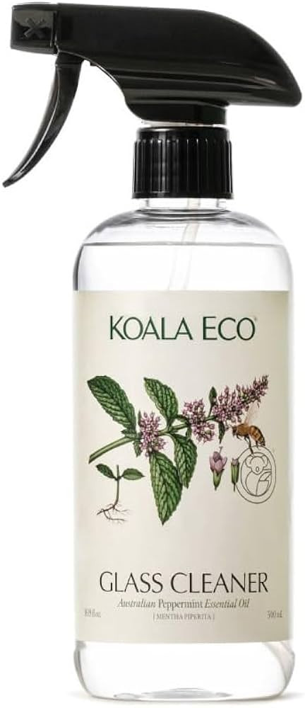 Koala Eco Glass Cleaner - with Australian Peppermint Essential Oil - 16oz | Amazon (US)