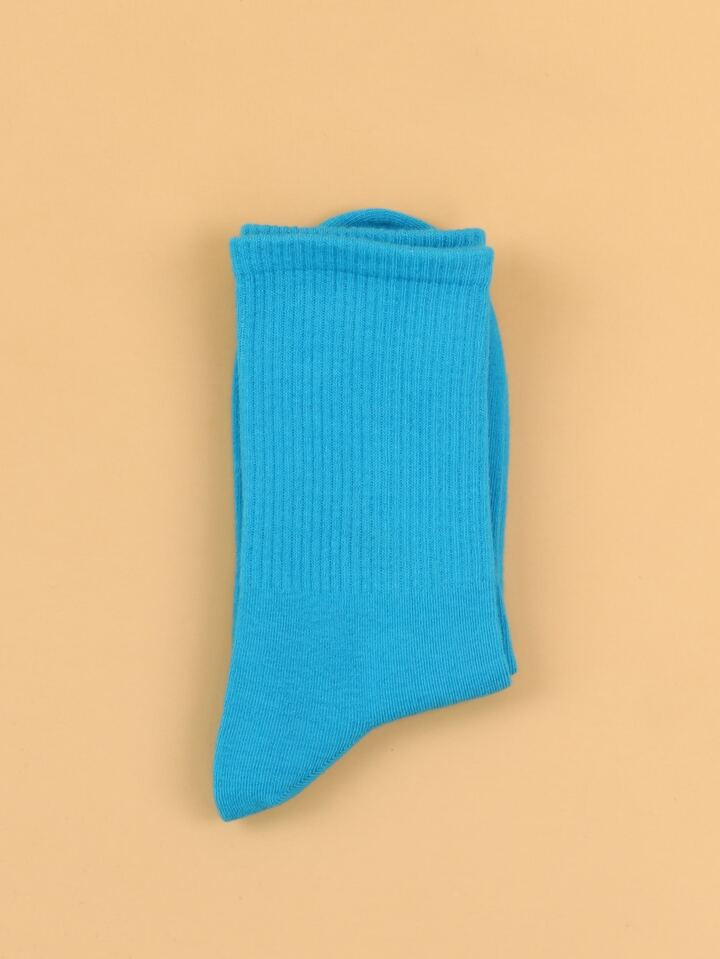 Solid Crew Socks | SHEIN