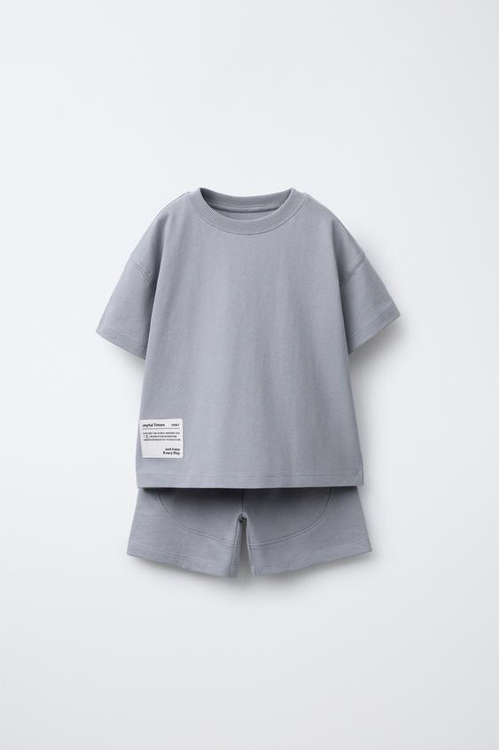 JOGGING SET WITH LABEL | Zara US