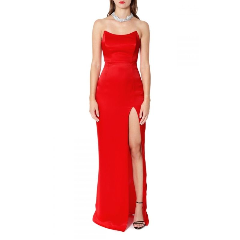 Greta Sexy Red Dress | Wolf and Badger (Global excl. US)
