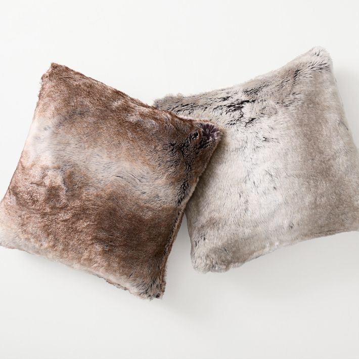 Faux Fur Ombre Pillow Cover | West Elm (US)